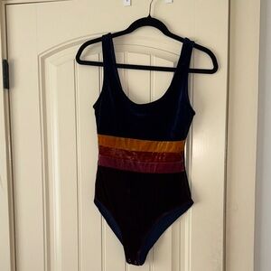 Velvet Multicolor One Piece